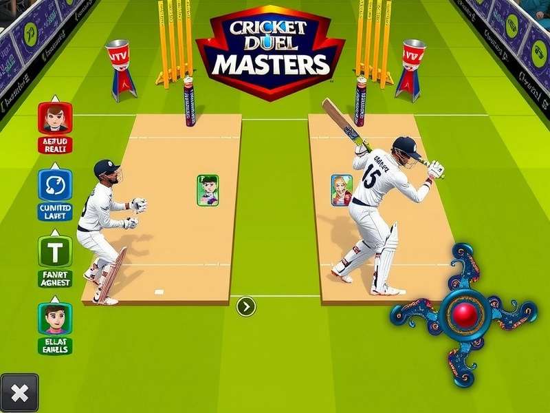 Cricket Duel Masters Interface